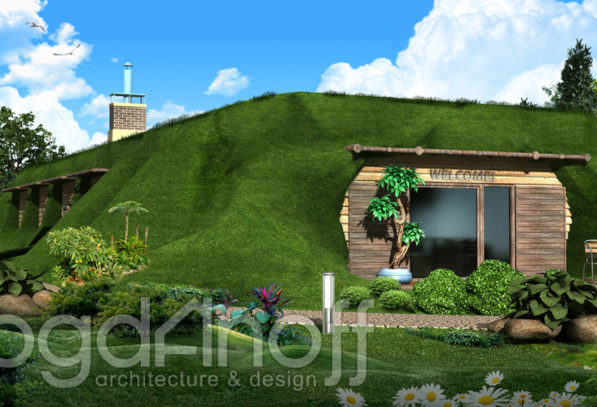 Дом хоббита [186 м. кв.] д. Исаи