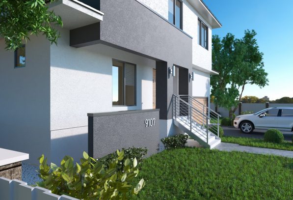 Дизайн фасадов дома в Силичах