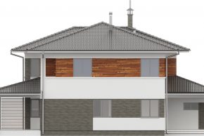 Большой двухэтажный макет проекта дома РБ