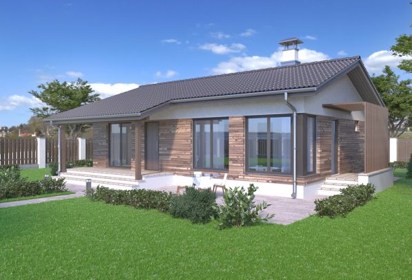 Проект бани Б-4