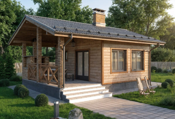 Проект бани Б-6