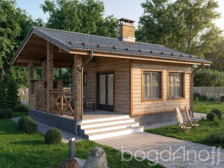 Проект бани Б-6