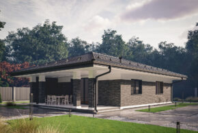 Русская парная (баня) с полками и печкой-каменкой в гостевом доме